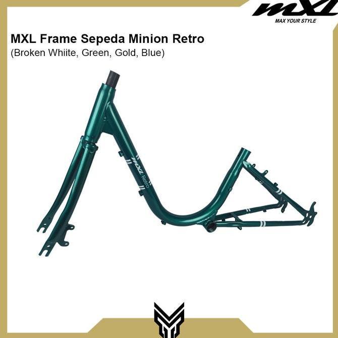 MXL Frame Sepeda Minion Retro Ukuran 20" Bahan Steel Bicycle Frame