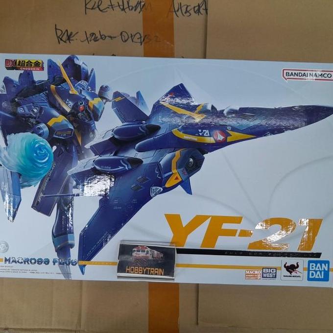 CHOGOKIN MACROSS PLUS YF-21 GULD GOA BOWMAN USE FIGURE