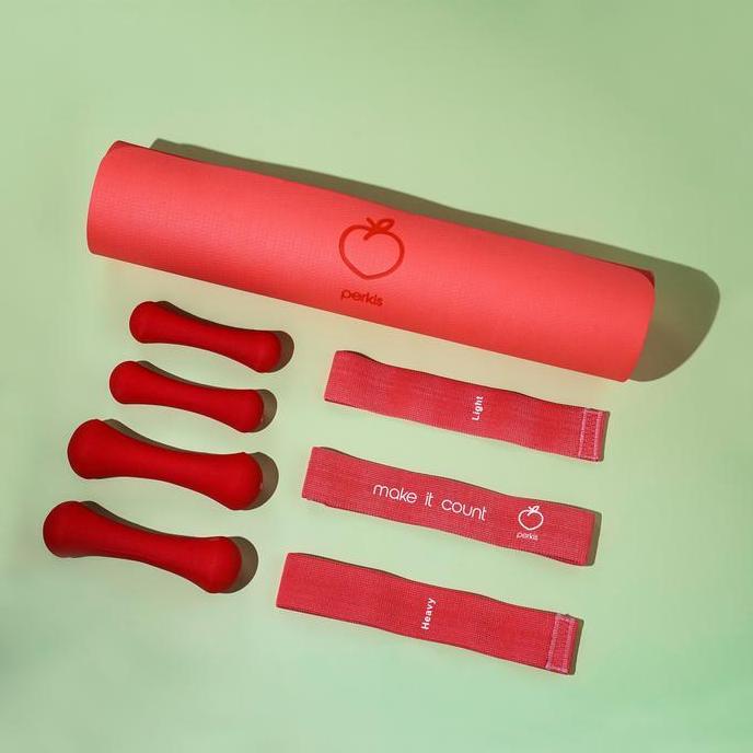 Yoga Mat TPE 6mm - Perkis Basic Mat (Exercise Mat, Matras Olahraga)