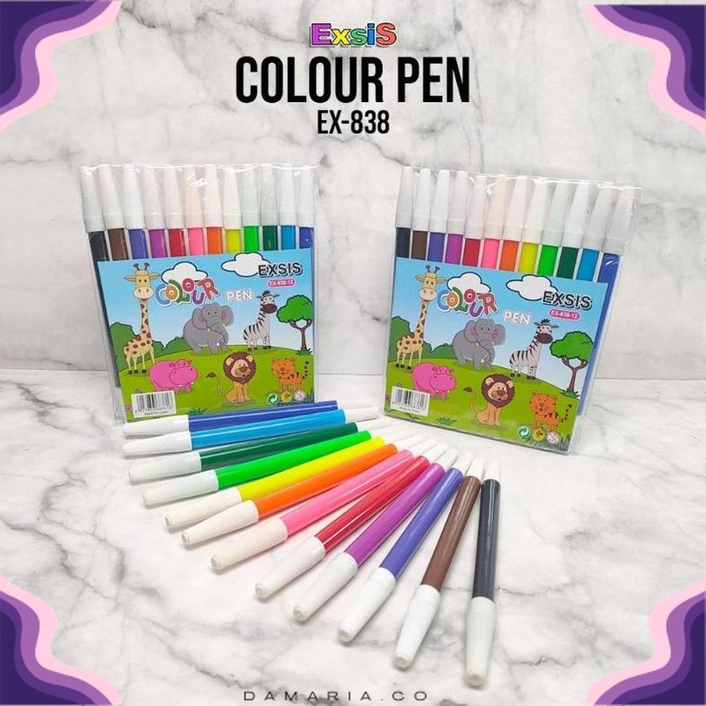 Exclusive Spidol Warna Warni Murah Spidol Warna 1 Set Lengkap Murah