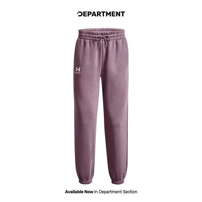 Celana Panjang Wanita UNDER ARMOUR ESSENTIAL FLEECE JOGGERS 1373034500 ORIGINAL