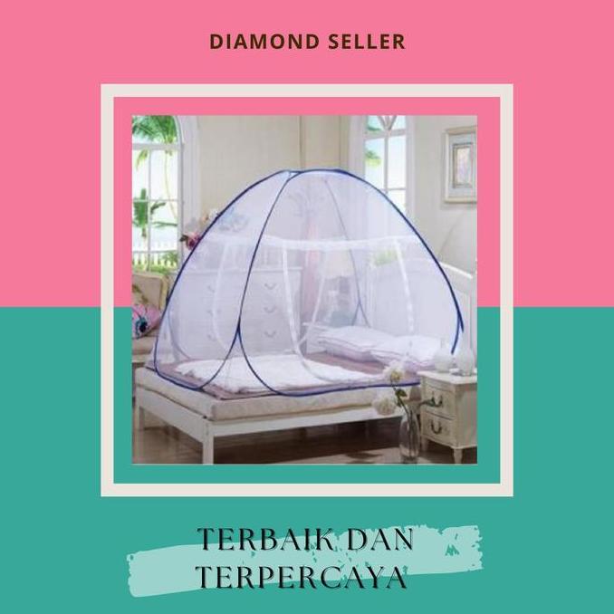 Kelambu Tenda 160x200/Kelambu Kotak Lipat