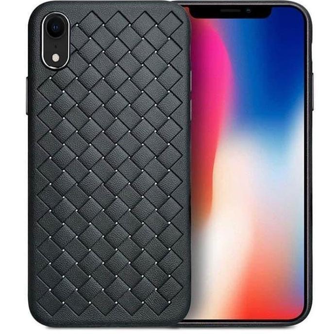 Soft Case iPhone XR Casing Cover HP Original Premium Woven Silicone