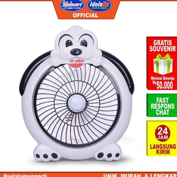 IDOLMART Kipas Angin Karakter 1o inch Garansi Satu Tahun
