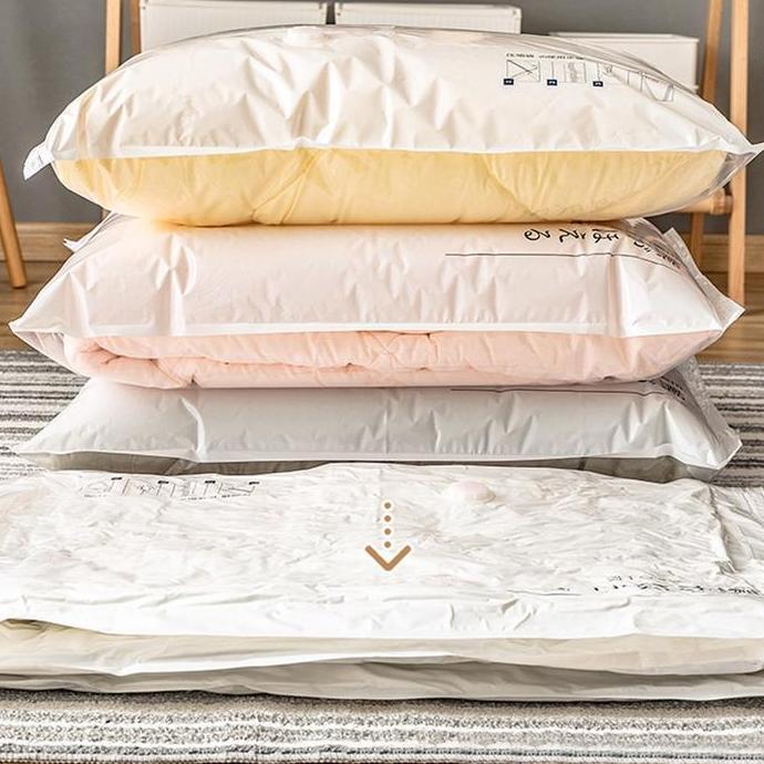Vacum Plastik Bag Pakaian Selimut Bantal