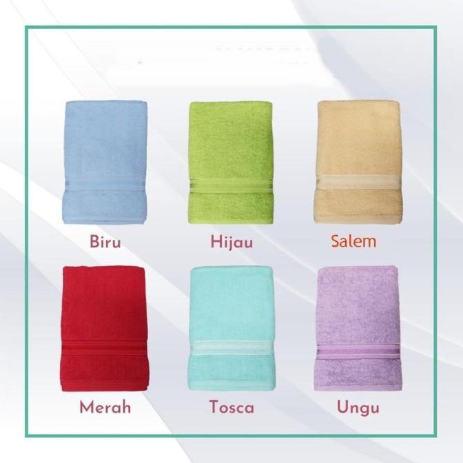 Handuk KECIL Merah Putih uk 30x70cm Terry Palmer Group