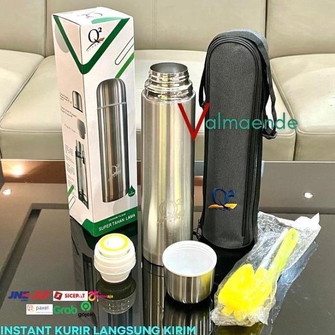 Thermos Termos Air Panas Dingin 1 Liter Tumbler Stainless include Tas