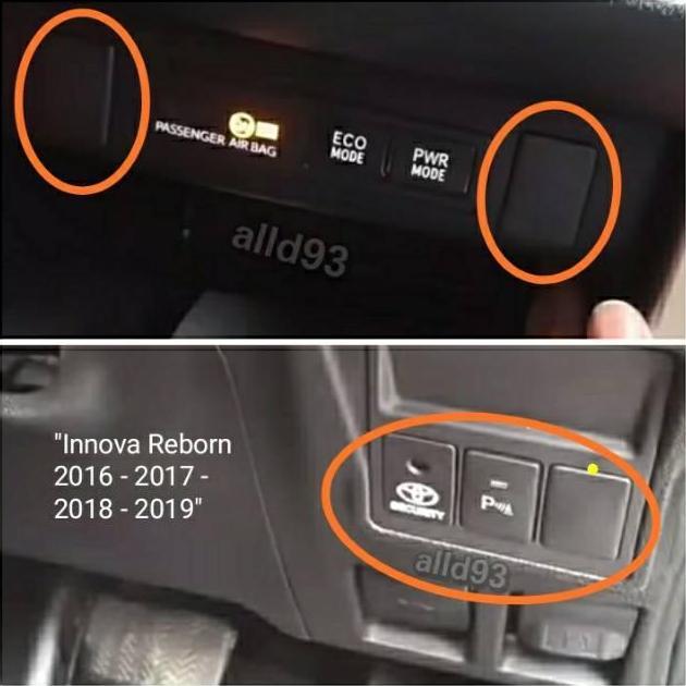 SWITCH FOGLAMP TOYOTA INNOVA REBORN - Saklar Lampu KIJANG INOVA Fog
