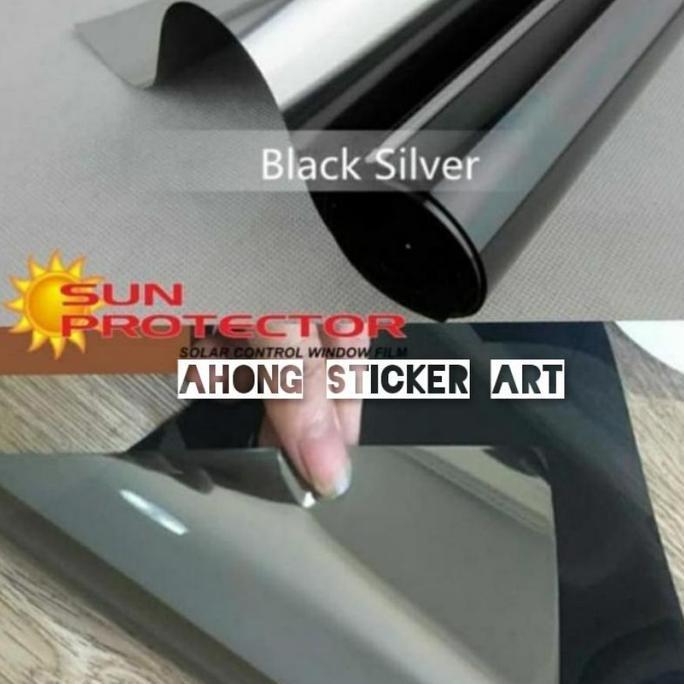 kaca film black silver/kaca film sparta/kaca film oneway/kaca film one