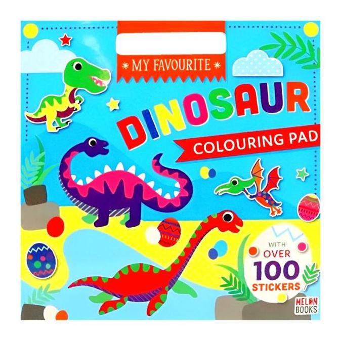 Activity Book My Favourite Dinosaur Colouring Pad