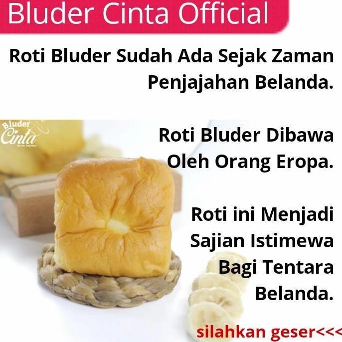 Rasa Coklat Roti Bluder CINTA Oleh oleh Asli Madiun Halal