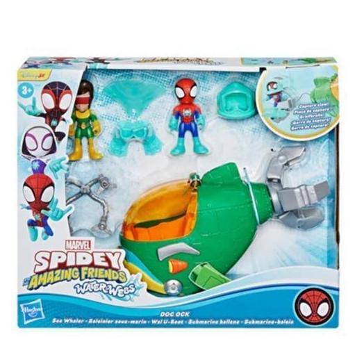 SAF Water-Webs Doc Ock Sea Whaler Avengers Marvel Action FIgure
