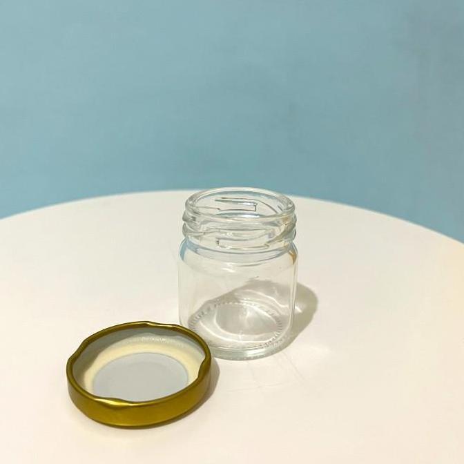 Jar Kaca Bulat 30ml / Mini Jar Kaca 30ml / Madu / Selai