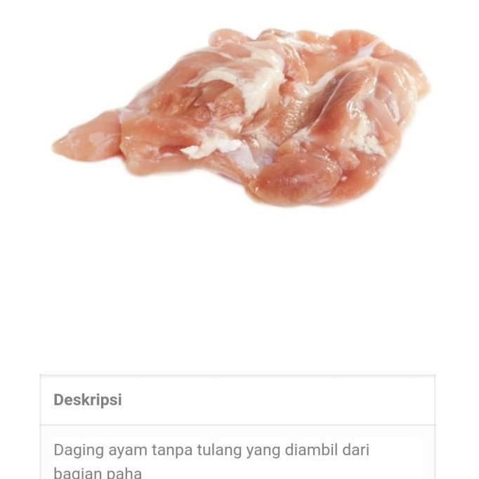 Fillet paha / boneless paha ayam tanpa tulang