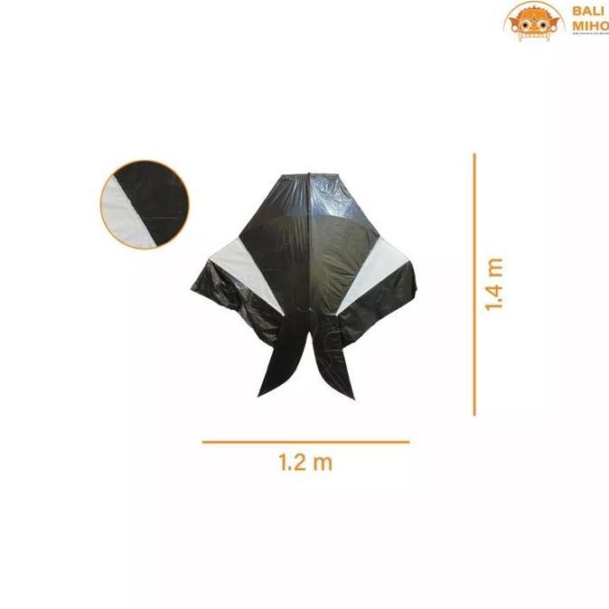 Layangan Cotek Belolong Knockdown 1.2 meter - Layangan Ikan Knockdown - Layangan Bali - Layangqn Beb