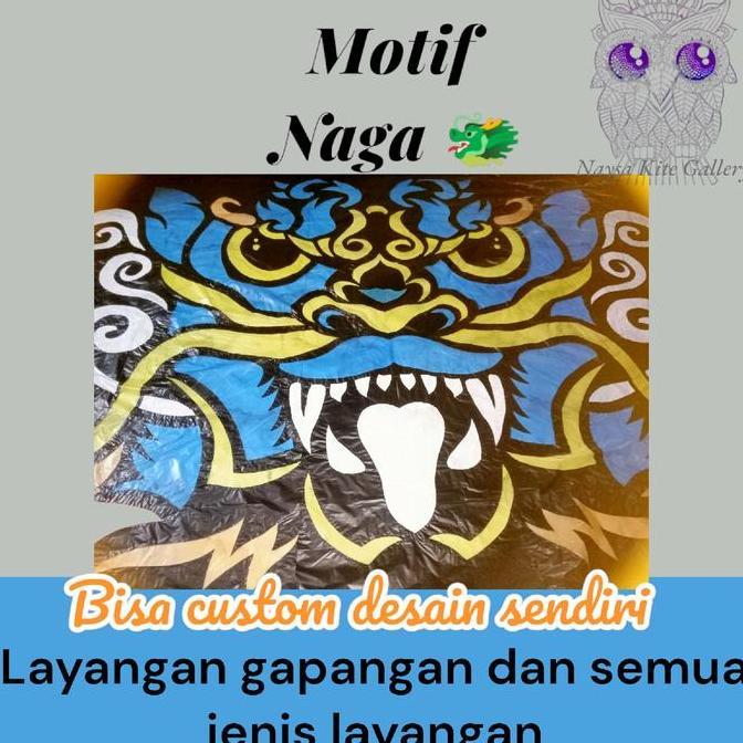 sampul plastik layangan karakter