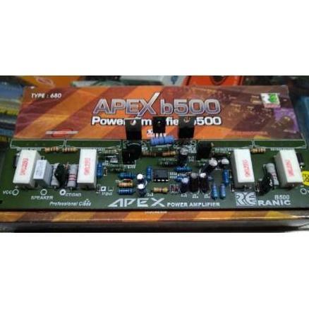 Kit driver power amplifier apex b500