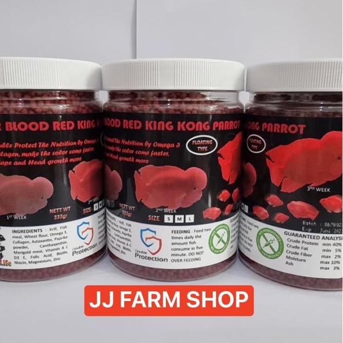 Yujitaro- Pelet Blood Super King Kong Parrot Super Strong Di Atas Nya Blood Red