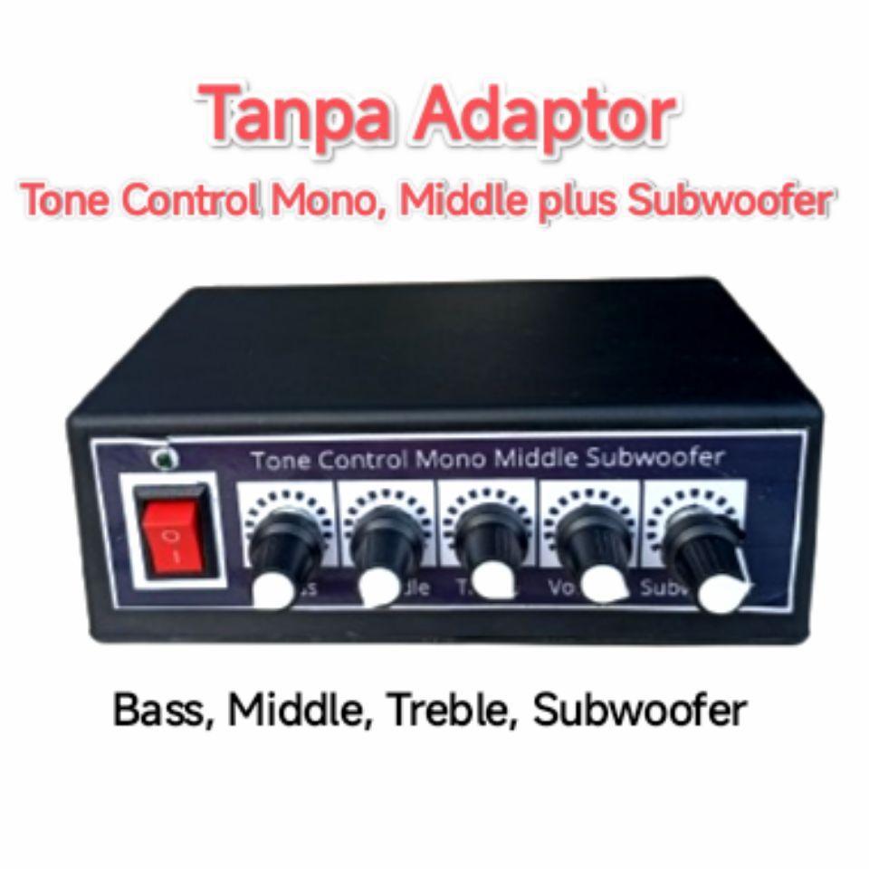 Tone Control Middle + Subwoofer Mono