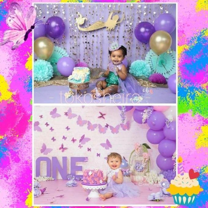 Balon Pink Ungu Putih 12Inch Balon Latex Polos Doff Putih Ungu Pink
