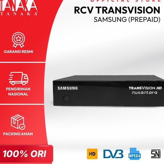 Tanaka Rcv Transvision Hd Receiver Set Top Box Type T2 Stb Siaran Tv Dital Garansi Resmi 1 Tahun Gam