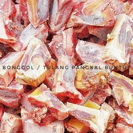 Beff- Daging Buntut Sapi Bonggol , Buntut Sapi Pangkal Meat Food Instan Frozen ( Ketebalan 2Cm )