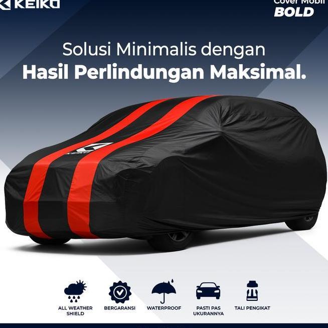 Cover Sarung Selimut Penutup Tutup Body Mobil Waterproof Semi Outdoor Bold Warna Rush Terios Innova 
