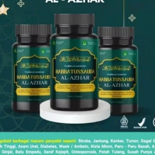 Habbatussauda Al Azhar Habasyi Original Obat Herbal