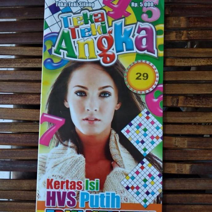 10 Pcs Teka Teki Silang / Buku TTS Angka Yang Panjang