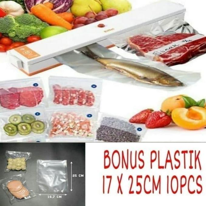 BKL Vacuum sealer plastik makanan alat press vakum plastik makanan