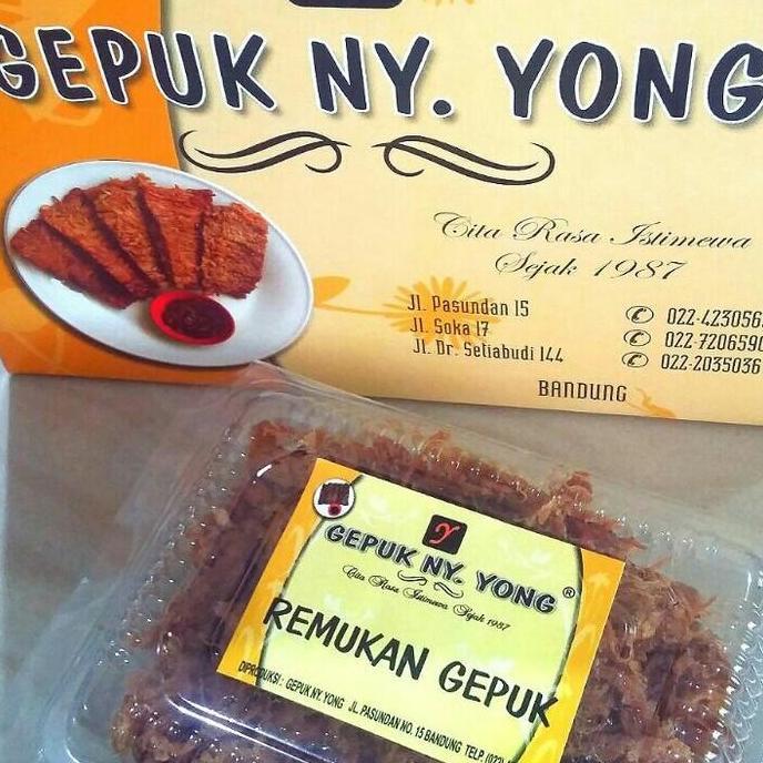 Sunakku- Remukan Gepuk Ny Yong - 100Gr [Frozen]