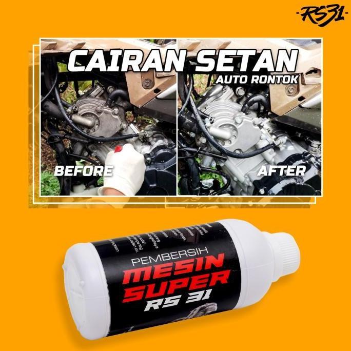 Pembersih Mesin Super RS31 | Engine Degrease Motor & Mobil Kotoran