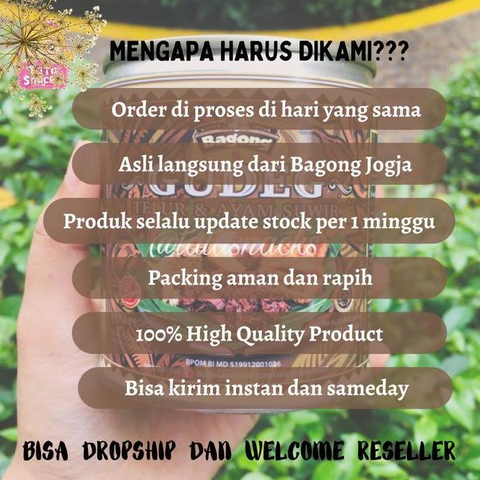 Sunakku- Gudeg Kaleng Bagong Dapur Yu Djum Oleh Oleh Khas Jogja / Gudeg Bagong