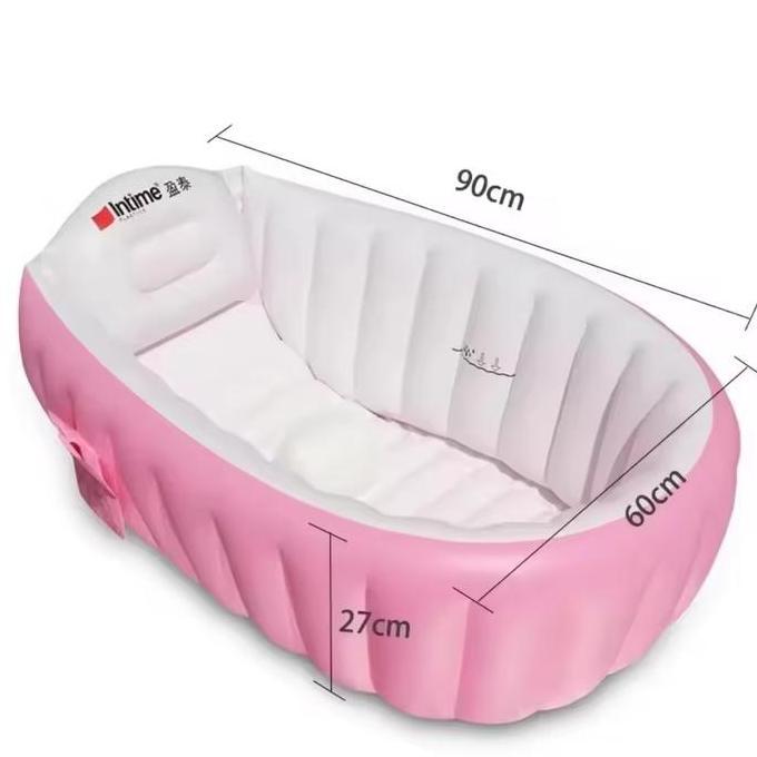 Bak Mandi Lipat Portable Bak Mandi Anak Bak Mandi Bayi Duduk Bak Mandi Bayi Newborn Tempat Mandi Ana