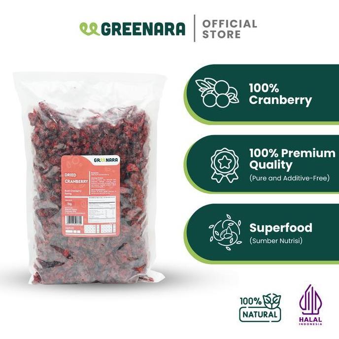 Fruting- Cranberry Kering 1 Kg / Dried Cranberry
