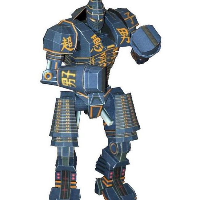 DIY Papercraft Real-Steel-Noisy-Boy (DIY=Kertas)