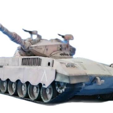DIY Papercraft Tank merkava_mk2 (DIY=Kertas)