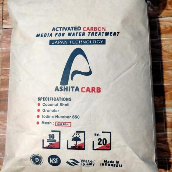 Karbon Aktif / Activated Carbon / Arang Powder / Serbuk / Bubuk Batok