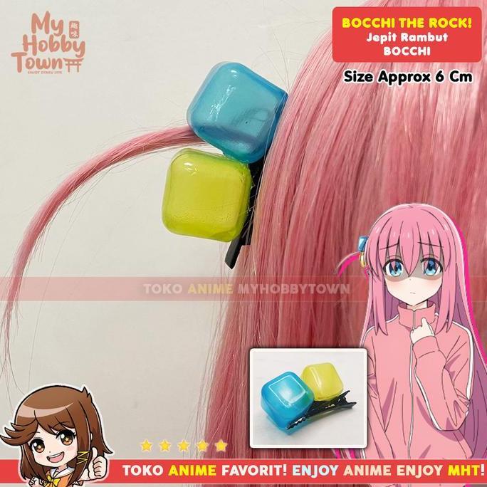 Byxt- Jepit Rambut Bocchi The Rock Hitori Gotoh Anime Kostum Cosplay