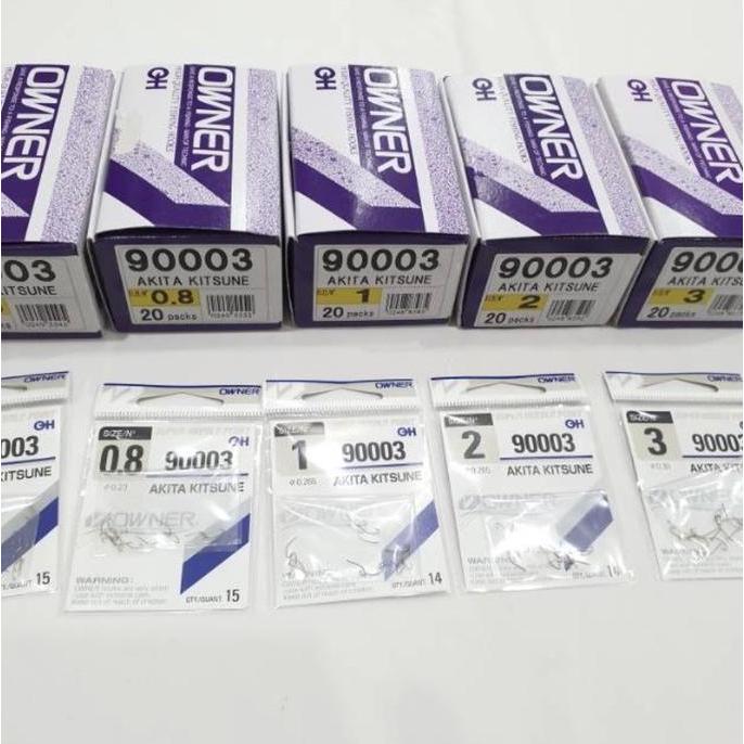 Mantap- Pancing Owner Akita Kitsune 90003 & Unagi 90060