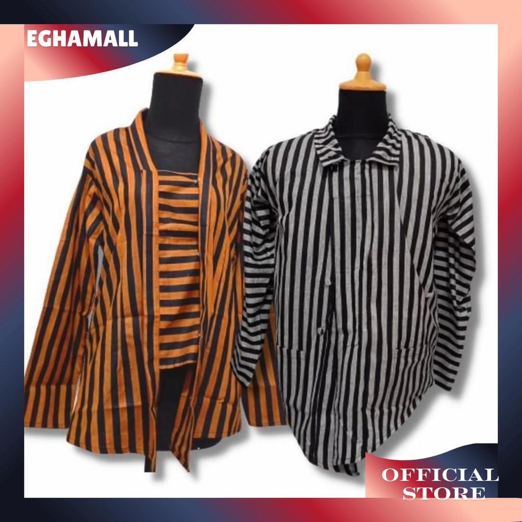 Surjan Kebaya Lurik Kutubaru Pria Wanita Bahan Premium Halus Alusan GBM Promo