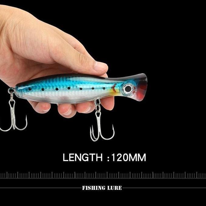 Mantap- Umpan Pancing 12Cm43G Permukaan Air Garam Mengambang Rocker Gt Umpan Pancing Umpan Keras Bua