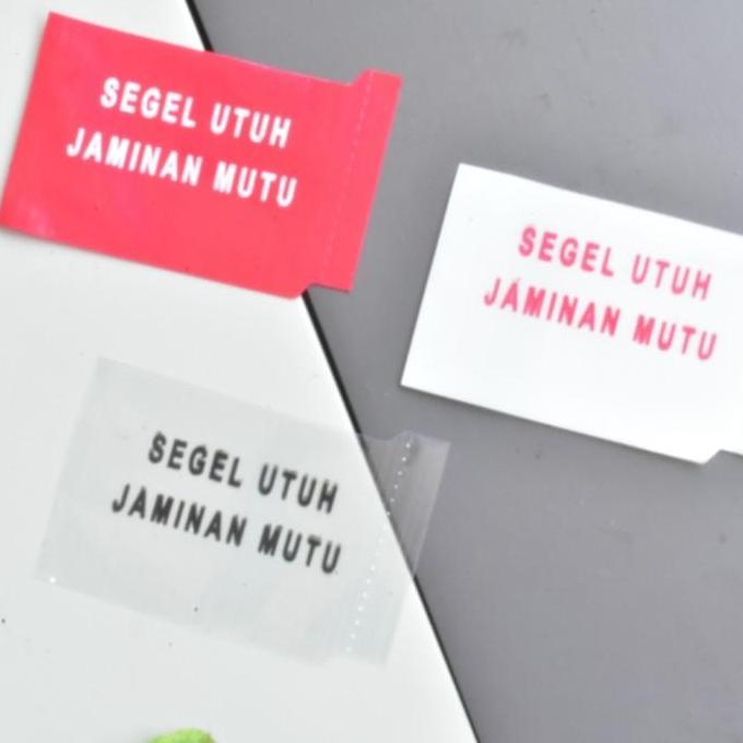 Segel Plastik Tutup Botol