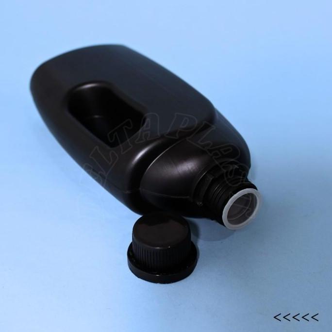 Jerigen 1 Liter Gagang Samping Segel / Botol Softenner 1000 ML