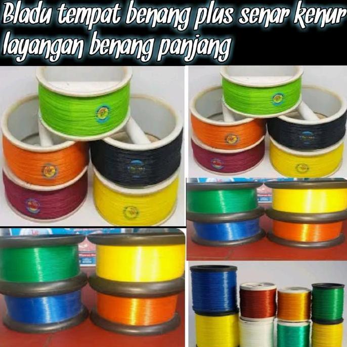 Benang kenur dan bladu senar super panjang benang layangan