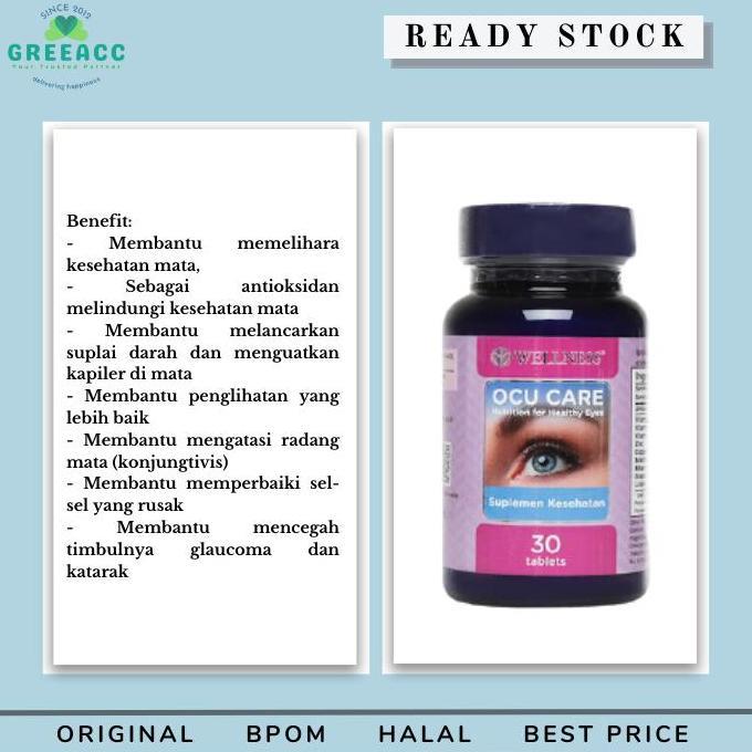NEW WELLNESS OCUCARE VITAMIN MATA EYEVITE 30 KAPSUL ORI