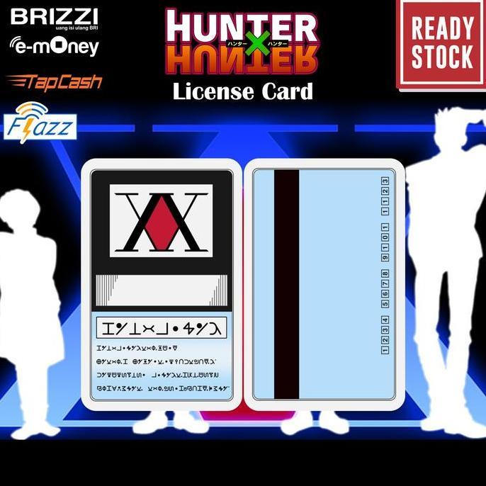 Sfp- Emoney Mandiri Flazz Bca Gen 2 Brizzi Tap Cash Custom Hunter X Hunter