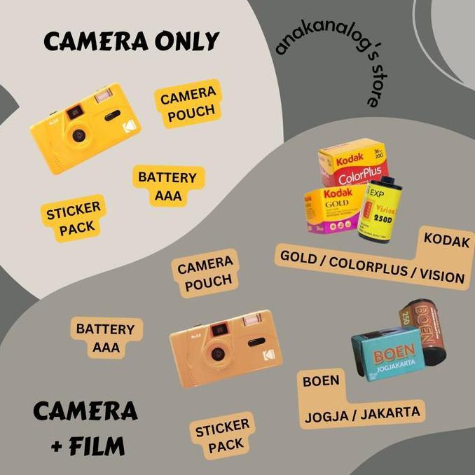 Licht- Kodak M35 Point And Shoot Reusable Camera Film