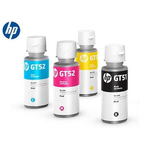 Softrit- Tinta Hp Gt51 & Gt52 Original Semua Warna - Tinta Printer Hp Gt5810