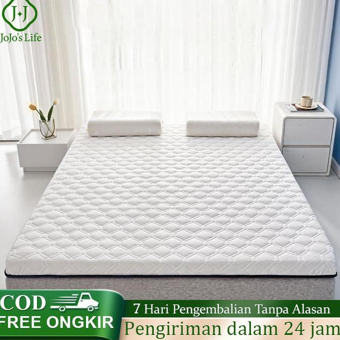 APX Kasur komposit spons lateks, kasur spons lateks ergonomis, kekerasan dan kelembutan sedang 80x19